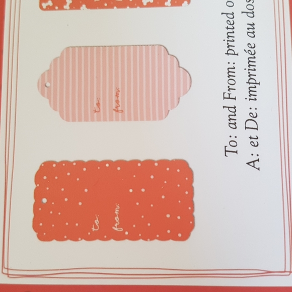 🎅🏼12 pcs 3D Holiday Gift Tags From To 1.85" x 3.75" Inch. Approx. - Picture 14 of 17